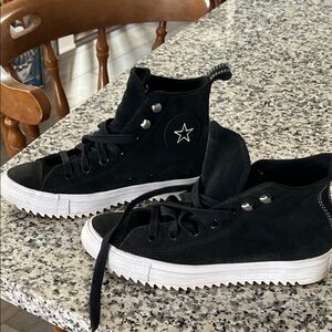 Converse Black High-Top Sneakers